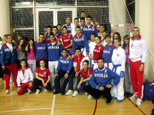 Uspesna kontrola u Samoboru - karatisti KFS